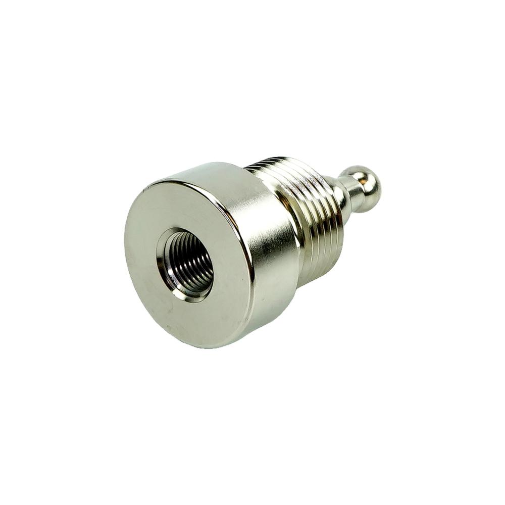 Adapter Vacuum 1/8 X Hose Barb Brass Nickel Plate Adapter Vacuum 1/8 X Hose Barb Brass Nickel Plate