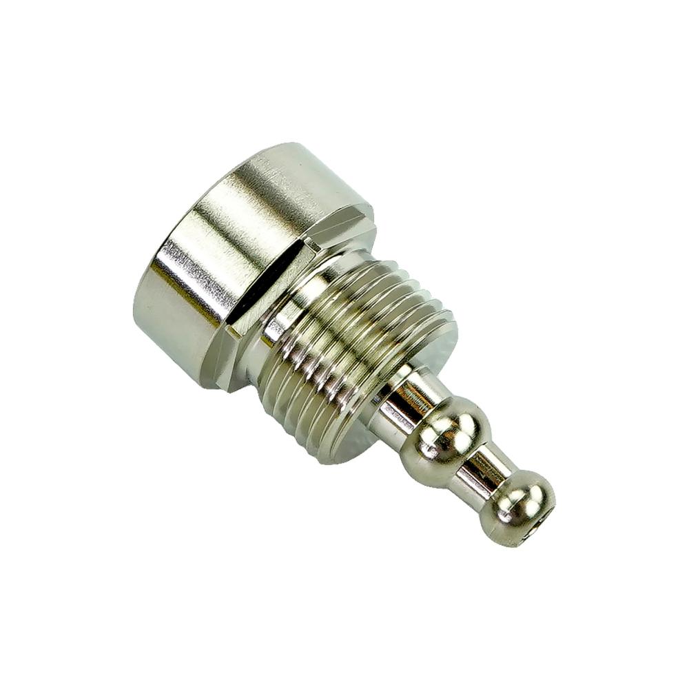 Adapter Vacuum 1/8 X Hose Barb Brass Nickel Plate Adapter Vacuum 1/8 X Hose Barb Brass Nickel Plate