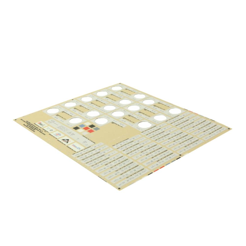 Side Label Kit for DASH 3000/4000/5000 Side Label Kit for DASH 3000/4000/5000