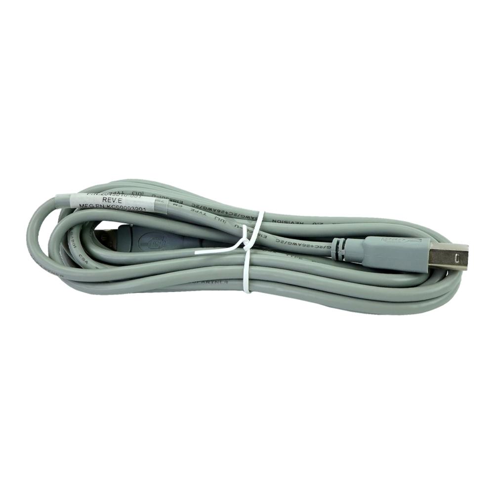 USB Cable Type A to Type B USB Connector 3.34m (11'2") USB Cable Type A to Type B USB Connector 3.34m (11'2")