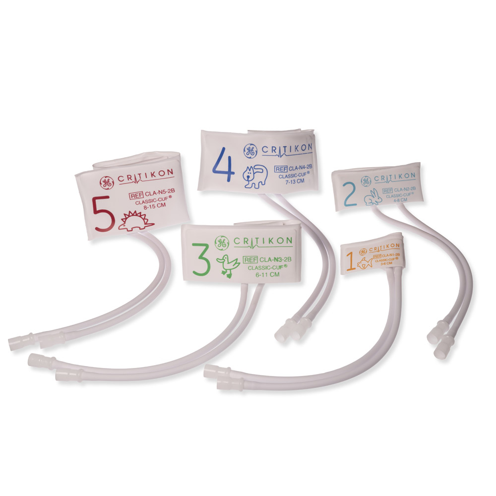 Bracciale CLASSIC-CUF Assortimento Neonatale, Connettore Neo-Snap (Doppio tubo) (20/conf) Bracciale CLASSIC-CUF Assortimento Neonatale, Connettore Neo-Snap (Doppio tubo) (20/conf)