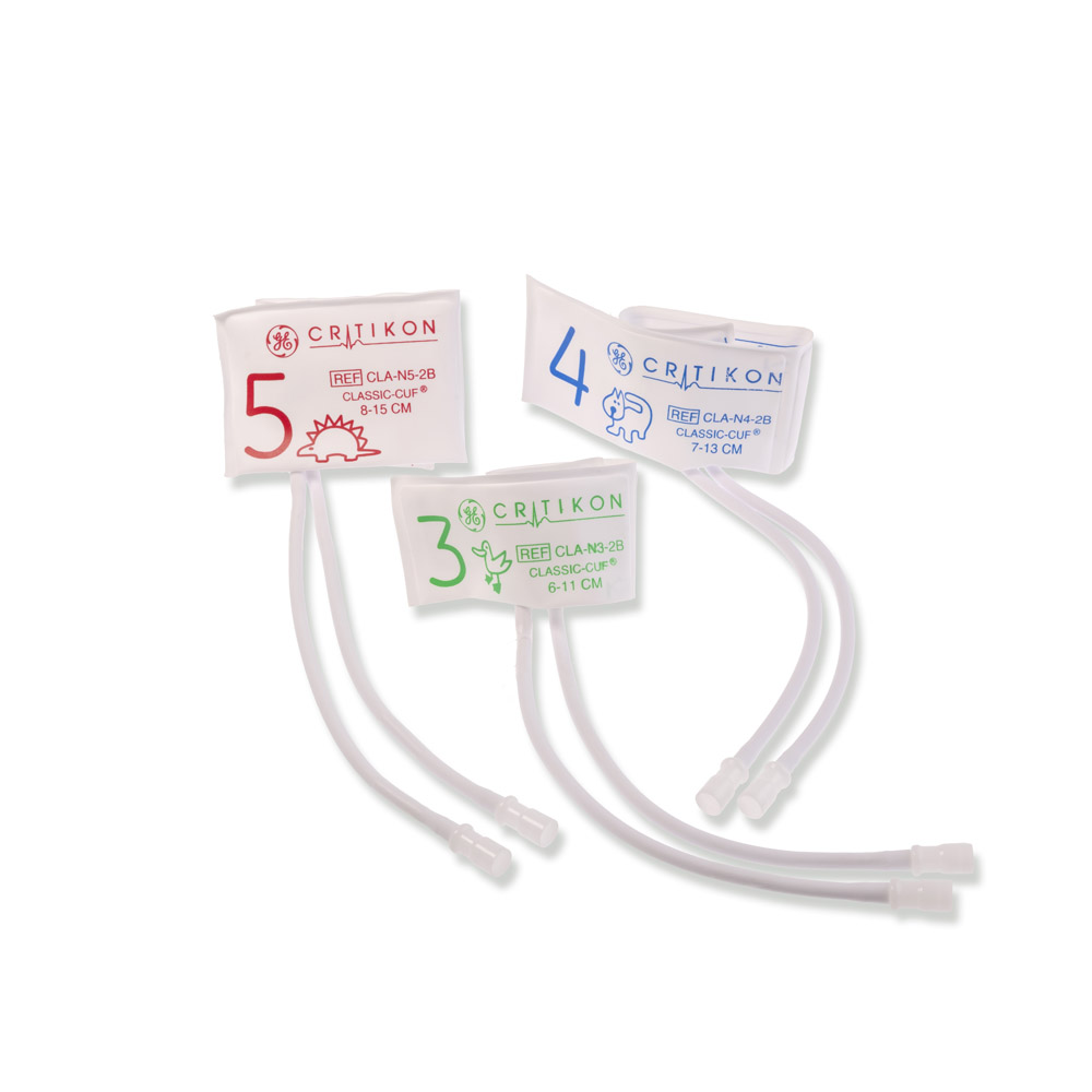 Bracciale CLASSIC-CUF Assortimento Neonatale, Connettore Neo-Snap (Doppio tubo) (3/conf) Bracciale CLASSIC-CUF Assortimento Neonatale, Connettore Neo-Snap (Doppio tubo) (3/conf)