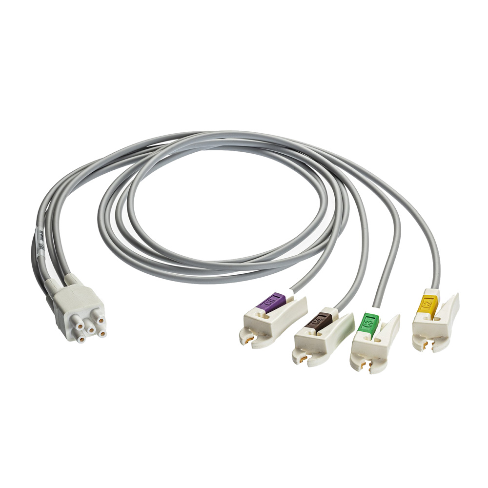 Cavo di Estensione Derivazioni ECG da 6 a 10 derivazioni a Pinzetta, 74cm (1/conf) Cavo di Estensione Derivazioni ECG da 6 a 10 derivazioni a Pinzetta, 74cm (1/conf)