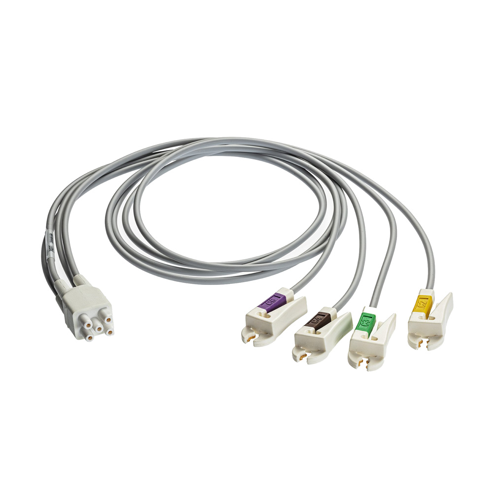 Cavo di Estensione Derivazioni ECG da 6 a 10 derivazioni a Pinzetta, 130cm (1/conf) Cavo di Estensione Derivazioni ECG da 6 a 10 derivazioni a Pinzetta, 130cm (1/conf)