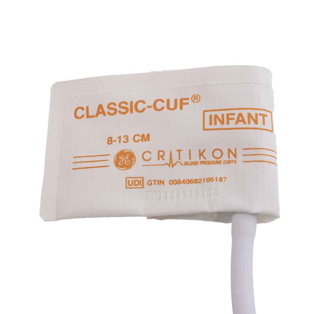 Bracciale CLASSIC-CUF Neonatale, Connettore Baionetta (Singolo tubo) (20/conf)