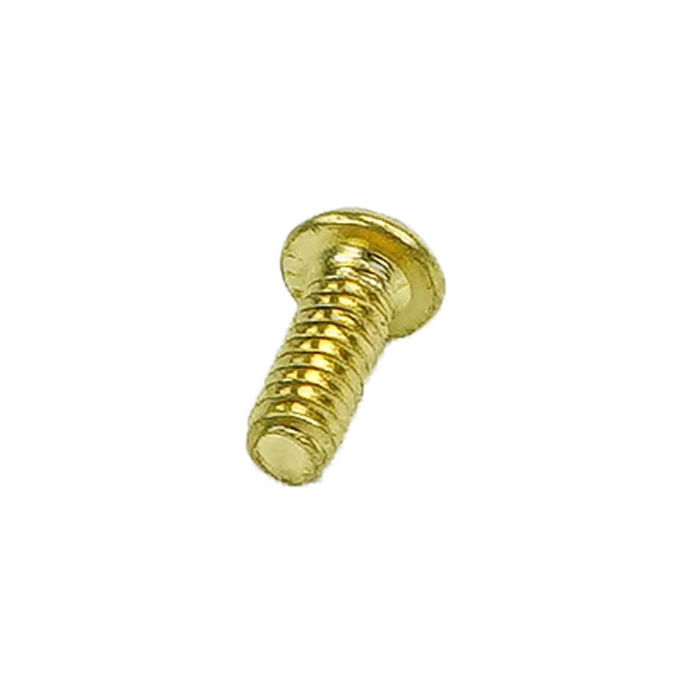 Brass Slotted Round Head Screw 6 32 x 0.375 N33P13006 Brass Slotted Round Head Screw 6 32 x 0.375 N33P13006