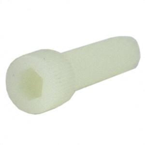 01/4-20 x 1.000 Long Hexagonal Socket HD Nylon Natural Color 01/4-20 x 1.000 Long Hexagonal Socket HD Nylon Natural Color