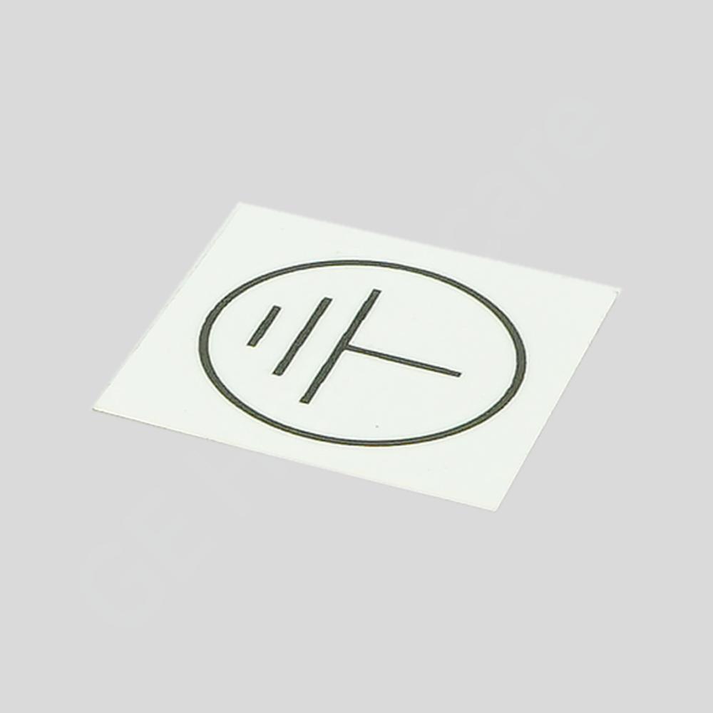 LABEL, PROTECTIVE EARTH GROUND IEC STANDARD GRAPHIC SYMBOL LABEL, PROTECTIVE EARTH GROUND IEC STANDARD GRAPHIC SYMBOL