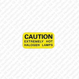 CAUTION, EXTREMELY HOT HALOGEN LAMPS CAUTION, EXTREMELY HOT HALOGEN LAMPS