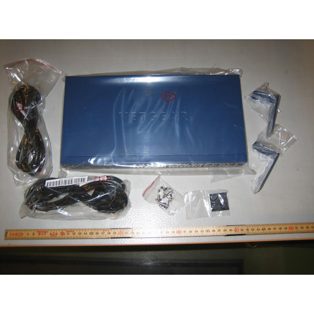 NETWORK SWITCH RJ45 24x10/100 NETGEAR JGS524 NETWORK SWITCH RJ45 24x10/100 NETGEAR JGS524