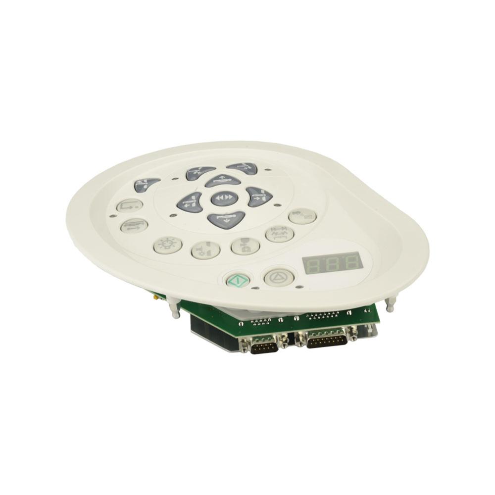 Right CT Control Panel - White Bezel with Green LED's Right CT Control Panel - White Bezel with Green LED's