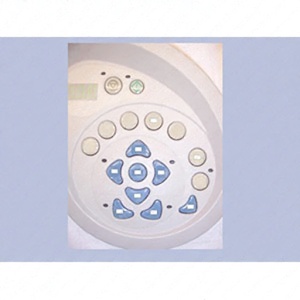 Right CT Control Panel - White Bezel and Blue LED's Right CT Control Panel - White Bezel and Blue LED's