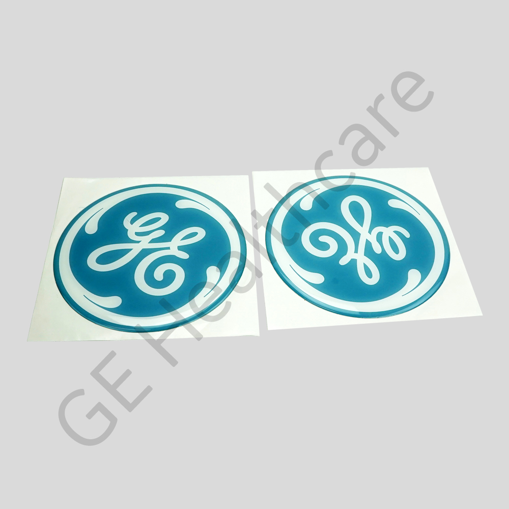 GE Logo Dome 120mm Two Labels SP GE Logo Dome 120mm Two Labels SP