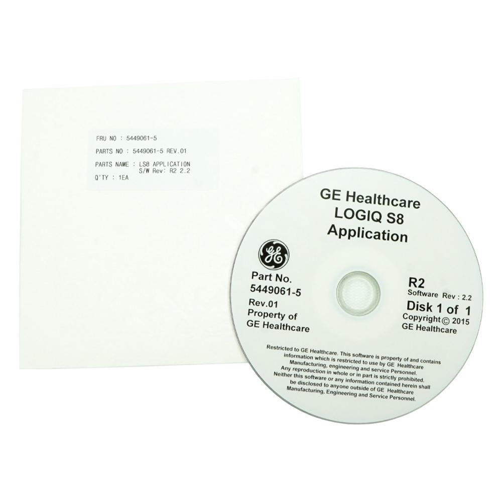 LOGIQ S8 R2.2.2 Application Software LOGIQ S8 R2.2.2 Application Software