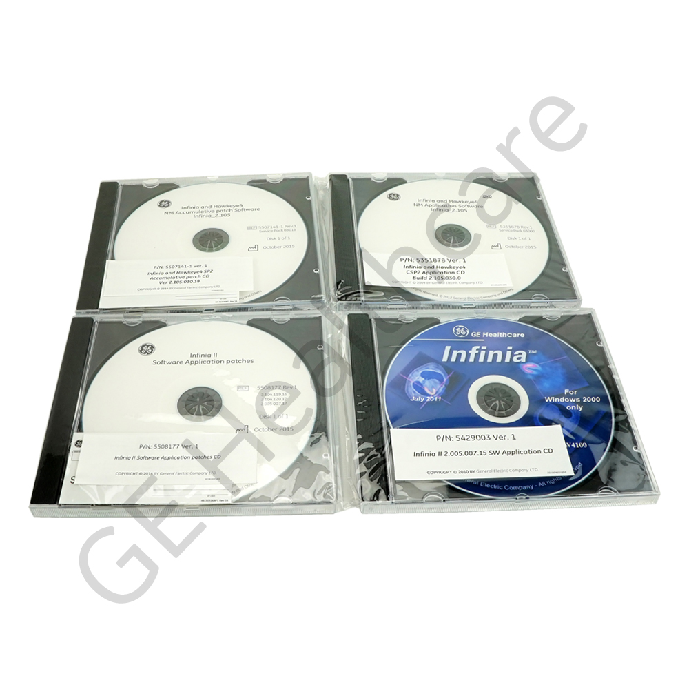 Infinia II MEA SW patches CD for spare part
