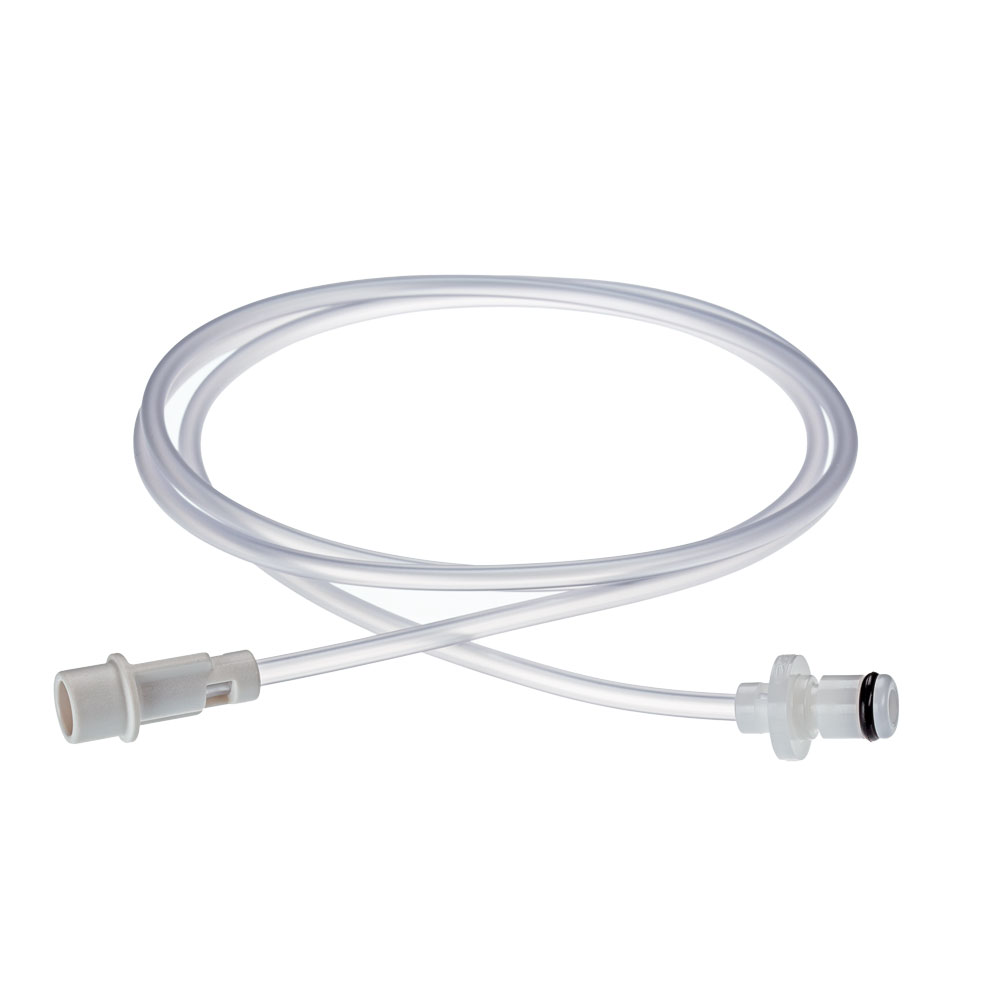 Linea di Scarico dei gas, Conica bianca e Coulter, Monouso, 18cm Linea di Scarico dei gas, Conica bianca e Coulter, Monouso, 18cm
