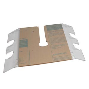 Rear Wall with Grommet Slot (North) Rear Wall with Grommet Slot (North)