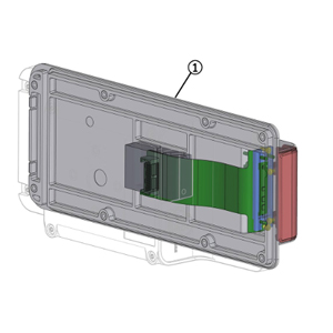 FRU CARESCAPE DOCK F0 COVER RAIL ASSEMBLY W/FLEX