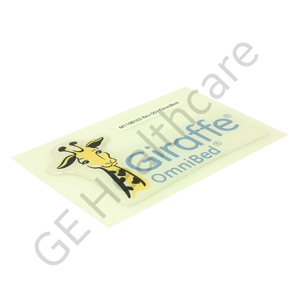 Sticker Label Branding Giraffe™ Omnibed Sticker Label Branding Giraffe™ Omnibed